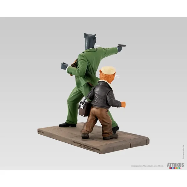 Statuette Blacksad paré à tirer & Weekly - Edition Spéciale Librairie Bulle Attakus 2023 (C830b)