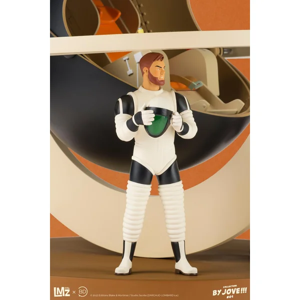 Statuette Blake & Mortimer, Mortimer et le Chronoscaphe (combinaison blanche), collection By Jove !!! 01 LMZ Collectibles