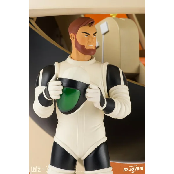 Statuette Blake & Mortimer, Mortimer et le Chronoscaphe (combinaison blanche), collection By Jove !!! 01 LMZ Collectibles