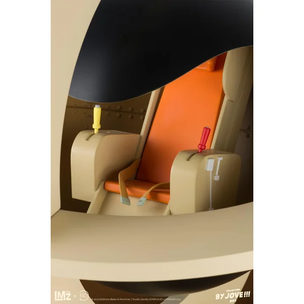 Statuette Blake & Mortimer, Mortimer et le Chronoscaphe (combinaison blanche), collection By Jove !!! 01 LMZ Collectibles