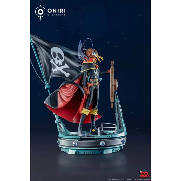 Statuette de collection Albator 84 Corsaire de l'Espace Oniri Créations 2026