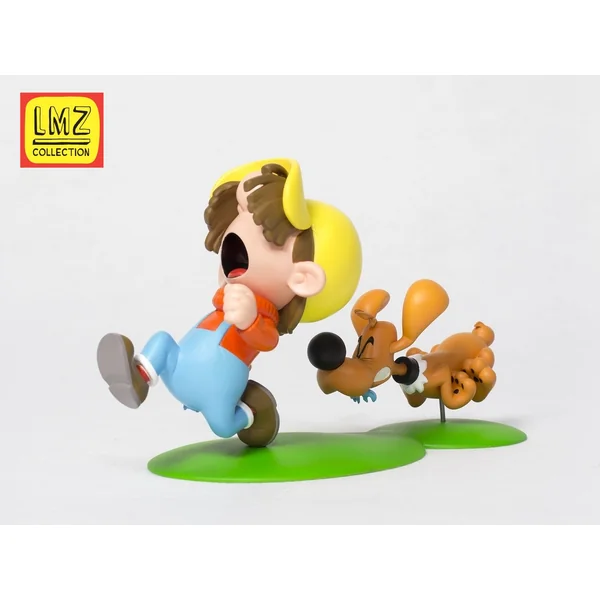Statuette de collection Boule & Bill: Bill poursuivant Pouf LMZ Collectibles 2018