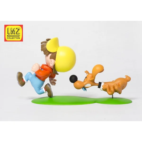 Statuette de collection Boule & Bill: Bill poursuivant Pouf LMZ Collectibles 2018
