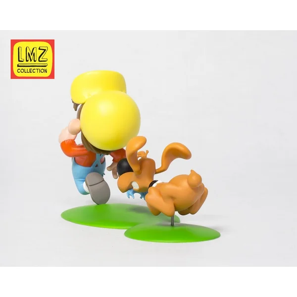 Statuette de collection Boule & Bill: Bill poursuivant Pouf LMZ Collectibles 2018