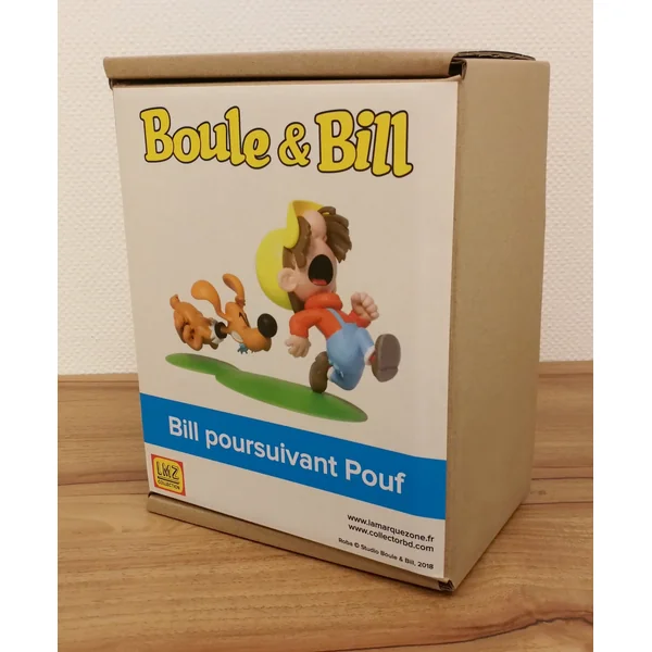 Statuette de collection Boule & Bill: Bill poursuivant Pouf LMZ Collectibles 2018