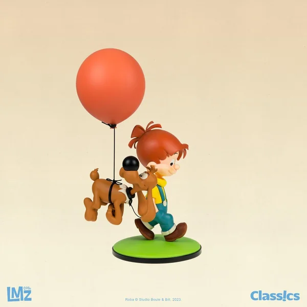 Statuette de collection Boule & Bill "léger comme l'air", version Class!cs LMZ Collectibles 2023