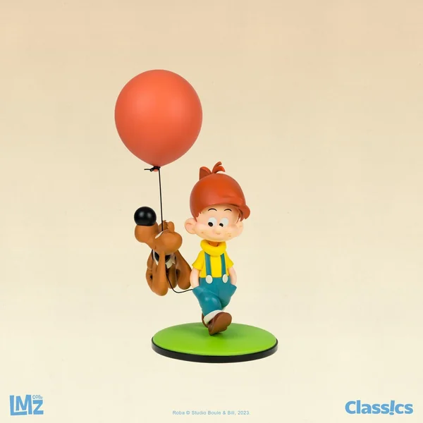 Statuette de collection Boule & Bill "léger comme l'air", version Class!cs LMZ Collectibles 2023