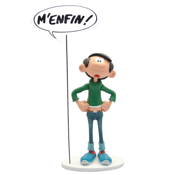 Statuette de collection Gaston Lagaffe "M'enfin !" Collection BULLES Collectoys 2024 (000324)