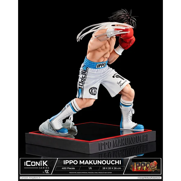 Statuette de collection Ippo Makunouchi, Ikonik Series 1:6 Cartoon Kingdom 2025
