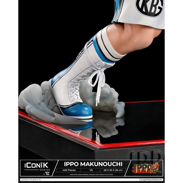 Statuette de collection Ippo Makunouchi, Ikonik Series 1:6 Cartoon Kingdom 2025