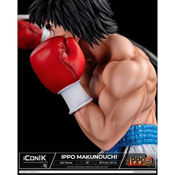 Statuette de collection Ippo Makunouchi, Ikonik Series 1:6 Cartoon Kingdom 2025