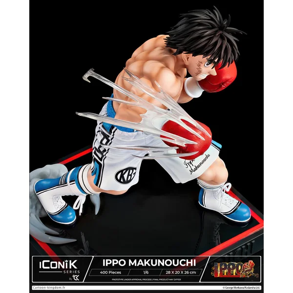 Statuette de collection Ippo Makunouchi, Ikonik Series 1:6 Cartoon Kingdom 2025