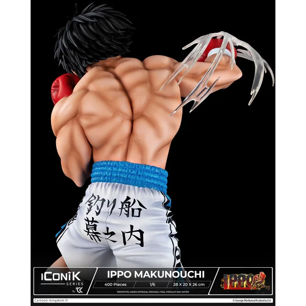 Statuette de collection Ippo Makunouchi, Ikonik Series 1:6 Cartoon Kingdom 2025