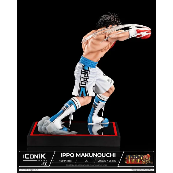 Statuette de collection Ippo Makunouchi, Ikonik Series 1:6 Cartoon Kingdom 2025