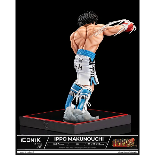 Statuette de collection Ippo Makunouchi, Ikonik Series 1:6 Cartoon Kingdom 2025