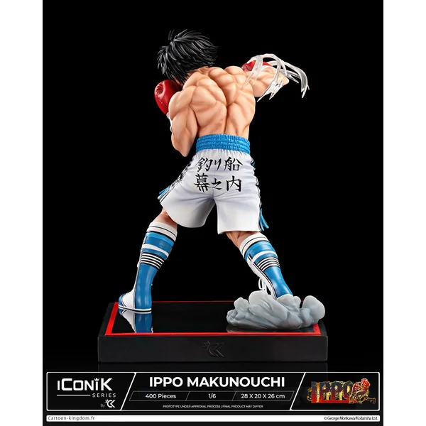 Statuette de collection Ippo Makunouchi, Ikonik Series 1:6 Cartoon Kingdom 2025