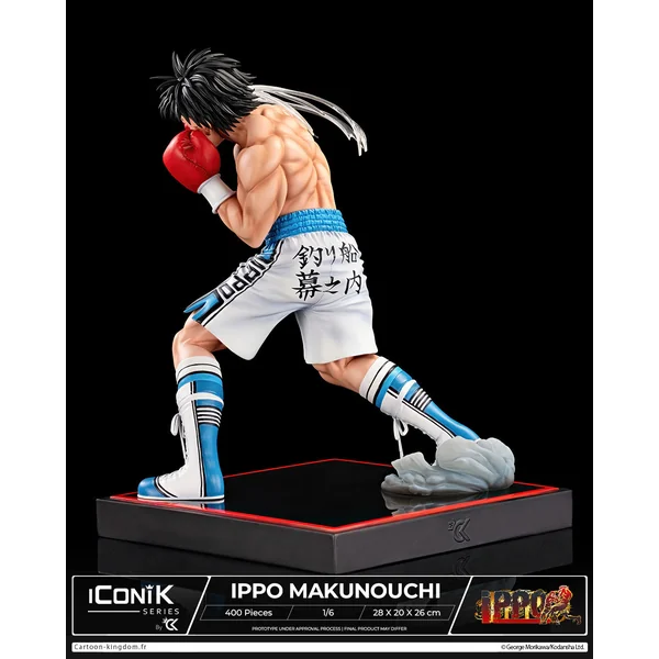 Statuette de collection Ippo Makunouchi, Ikonik Series 1:6 Cartoon Kingdom 2025