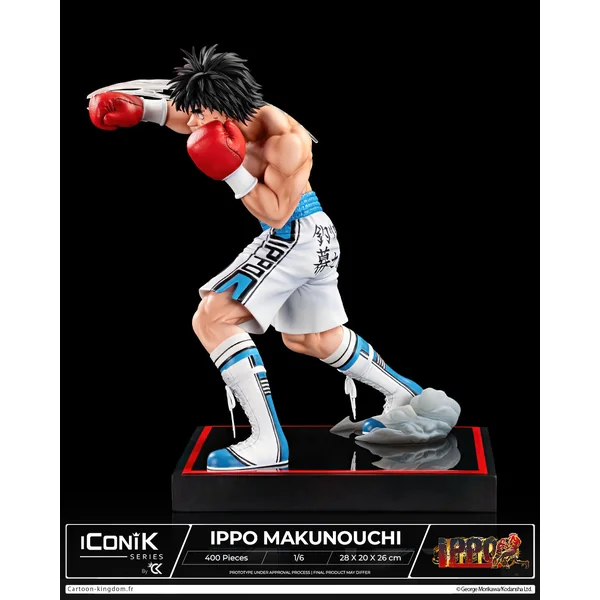 Statuette de collection Ippo Makunouchi, Ikonik Series 1:6 Cartoon Kingdom 2025
