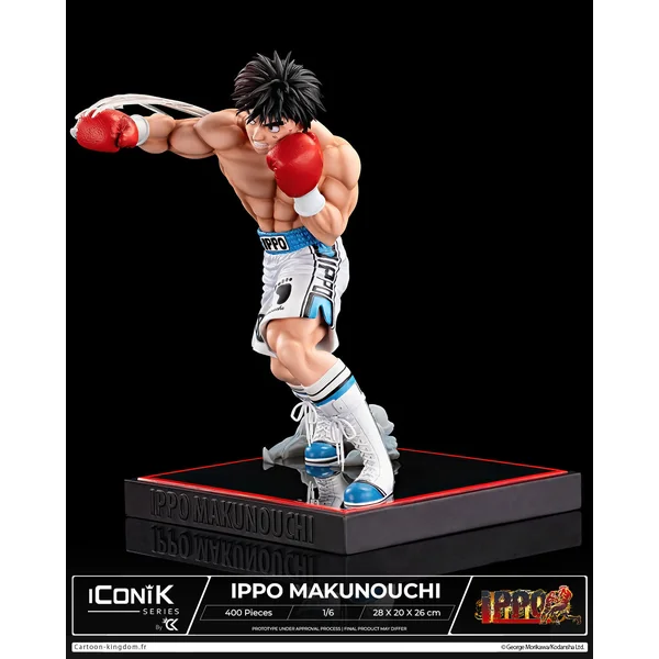 Statuette de collection Ippo Makunouchi, Ikonik Series 1:6 Cartoon Kingdom 2025