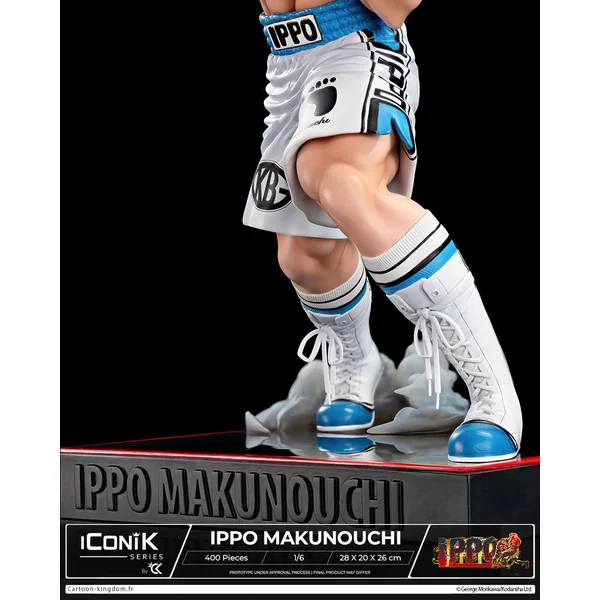 Statuette de collection Ippo Makunouchi, Ikonik Series 1:6 Cartoon Kingdom 2025