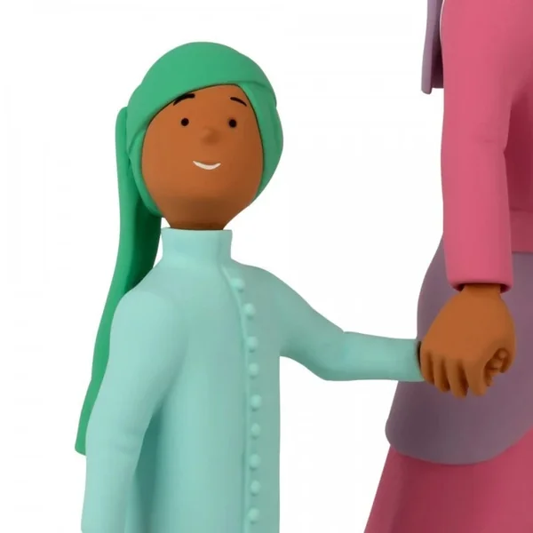 Statuette de collection le Maharadjah et son fils "Le Musée Imaginaire de TINTIN" Tintinimaginatio 46019