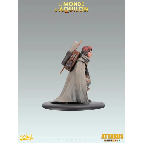 Statuette de collection Le Monde d'Aquilon - Elfes - Irinild - Gamme Diamant Attakus 2025 (C838)