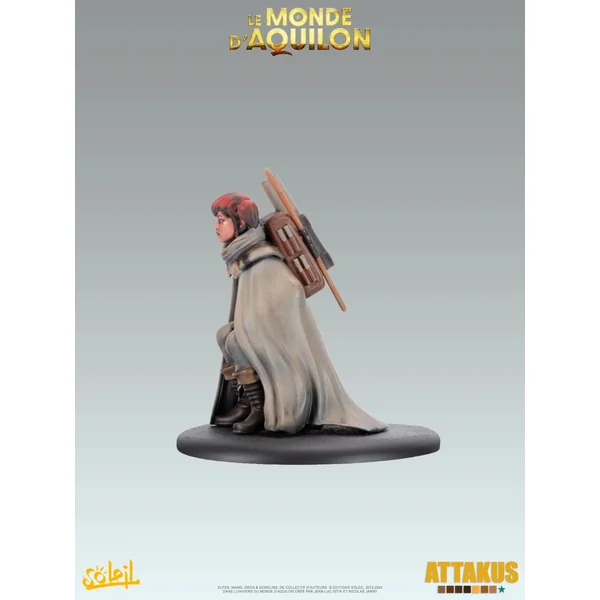 Statuette de collection Le Monde d'Aquilon - Elfes - Irinild - Gamme Diamant Attakus 2025 (C838)