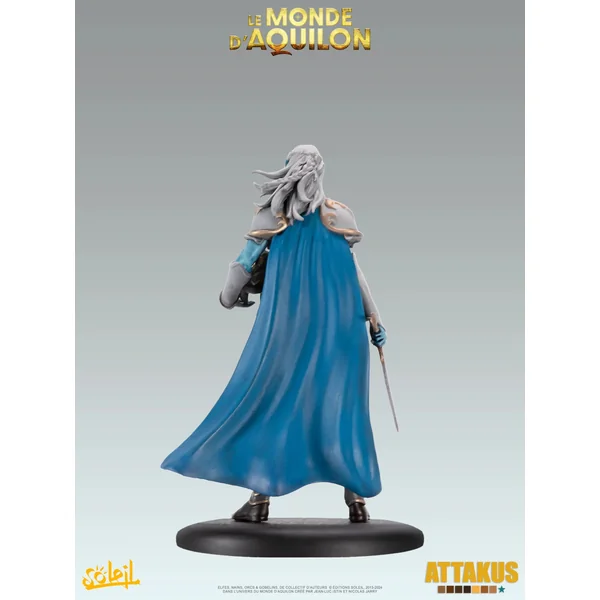 Statuette de collection Le Monde d'Aquilon - Elfes - Lanawyn - Gamme Diamant Attakus 2025 (C839)