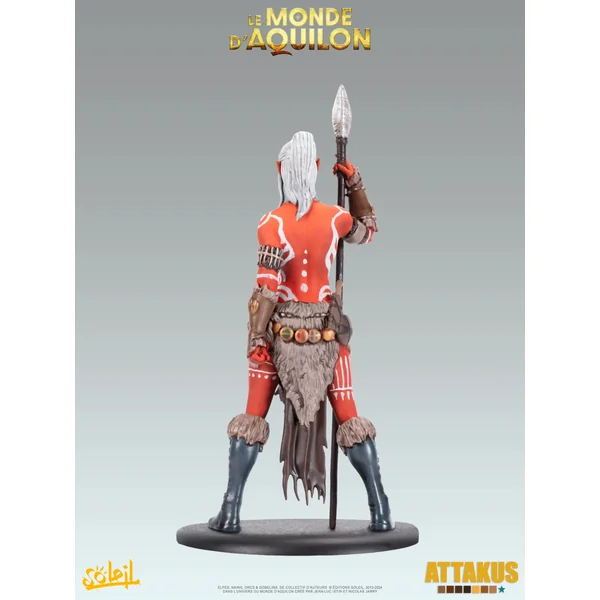 Statuette de collection Le Monde d'Aquilon - Elfes - Lea’saa - Gamme Diamant Attakus 2025 (C837)