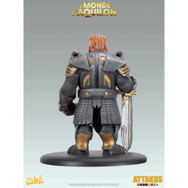 Statuette de collection Le Monde d'Aquilon - Nains - Redwin de la Forge - Gamme Diamant Attakus 2025 (C834)