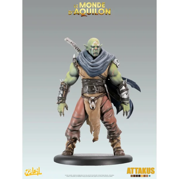 Statuette de collection Le Monde d'Aquilon - Orcs & Gobelins - La Poisse - Gamme Diamant Attakus 2025 (C835)