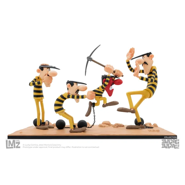 Statuette de collection Les Dalton "Du calme, Joe !", collection Bang Bang! 03 LMZ Collectibles