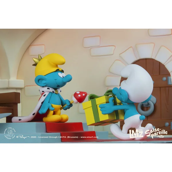 Statuette de collection Les Schtroumpfs, Le Schtroumpfissime collection Salsepareille & Cie 02 LMZ Collectibles 2025