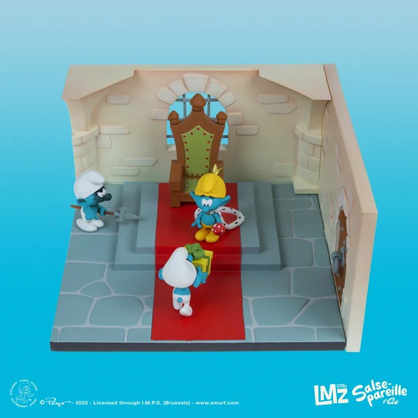 Statuette de collection Les Schtroumpfs, Le Schtroumpfissime collection Salsepareille & Cie 02 LMZ Collectibles 2025
