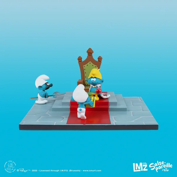 Statuette de collection Les Schtroumpfs, Le Schtroumpfissime collection Salsepareille & Cie 02 LMZ Collectibles 2025