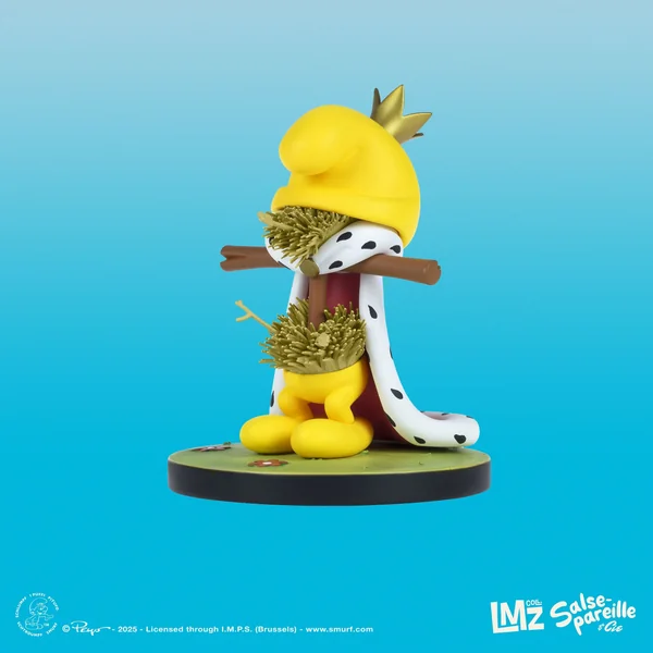 Statuette de collection Les Schtroumpfs, Le Schtroumpfissime (version Deluxe) collection Salsepareille & Cie 02 LMZ Collectibles 2025
