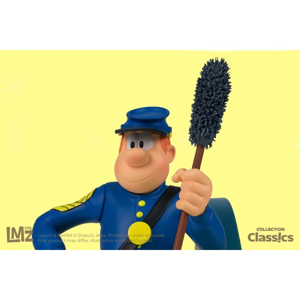 Statuette de collection Les Tuniques Bleues, Chesterfield, Blutch et le canon LMZ Collectibles 2024