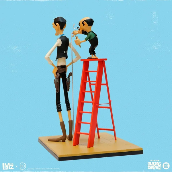Statuette de collection Lucky Luke, Phil Defer & le petit tailleur, collection Bang Bang! 05 LMZ Collectibles