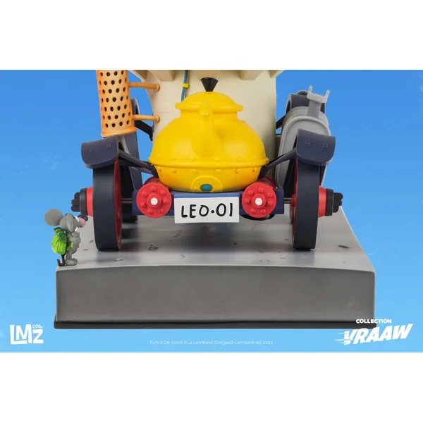 Statuette de collection Léonard - La Léomobile "Attention, génie en mouvement" Turk & de Groot LMZ Collectibles