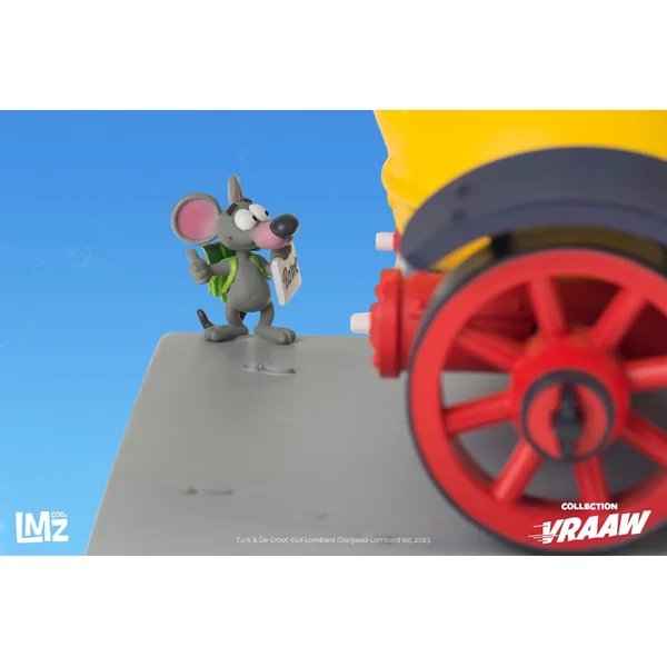 Statuette de collection Léonard - La Léomobile "Attention, génie en mouvement" Turk & de Groot LMZ Collectibles