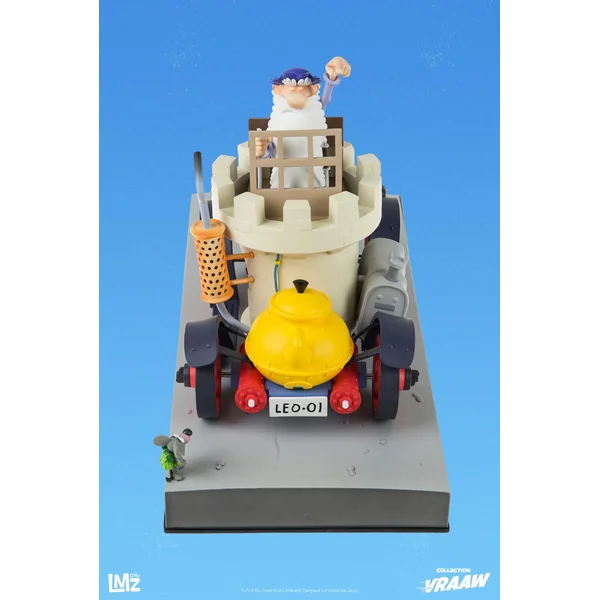 Statuette de collection Léonard - La Léomobile "Attention, génie en mouvement" Turk & de Groot LMZ Collectibles