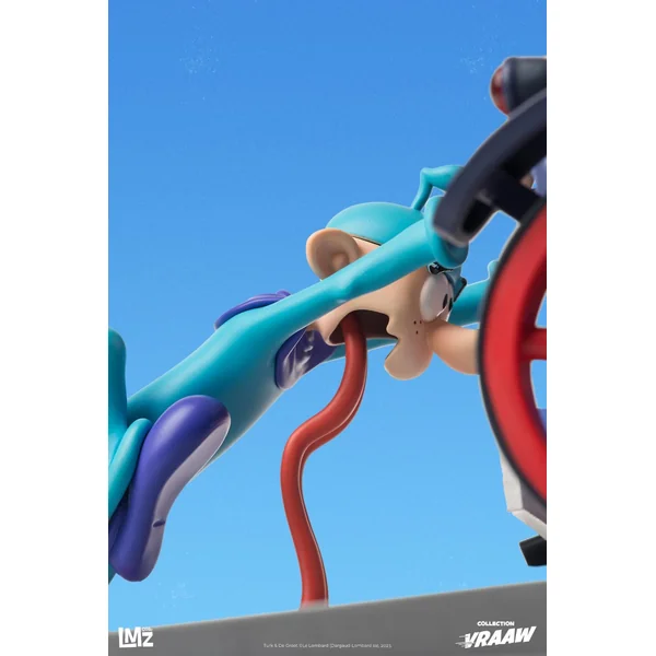 Statuette de collection Léonard - La Léomobile "Attention, génie en mouvement" Turk & de Groot LMZ Collectibles