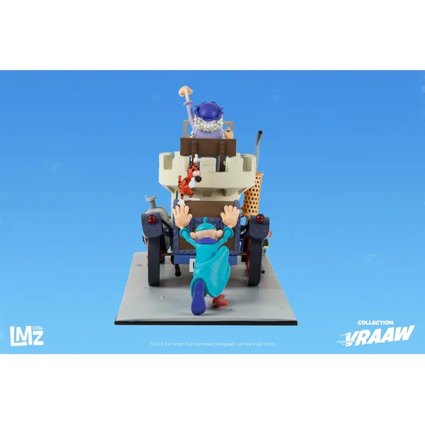 Statuette de collection Léonard - La Léomobile "Attention, génie en mouvement" Turk & de Groot LMZ Collectibles