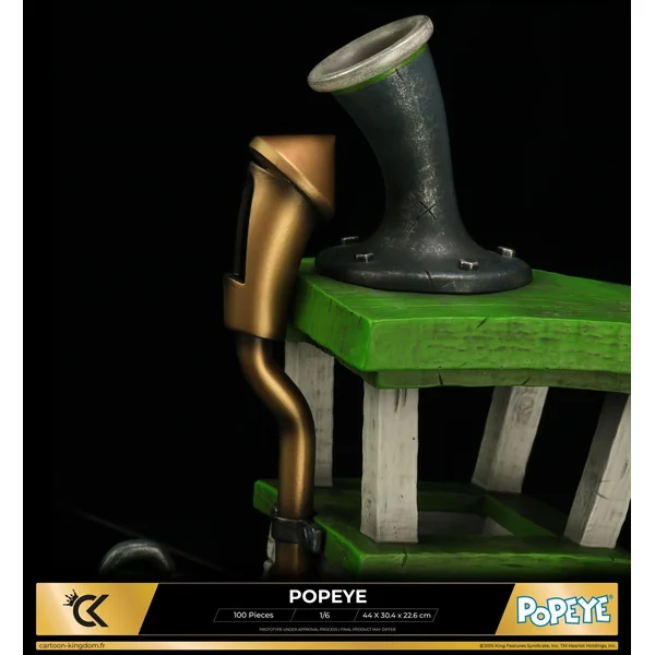Statuette de collection Popeye, S.S. Spinach Boat Version 1/6 Cartoon Kingdom