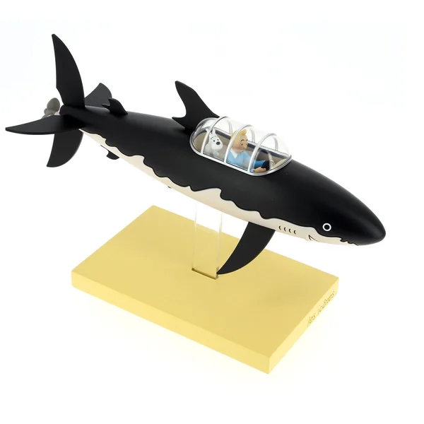 Statuette de collection Tintin le sous-marin requin, Collection "LES ICONES" Tintinimaginatio (46402)