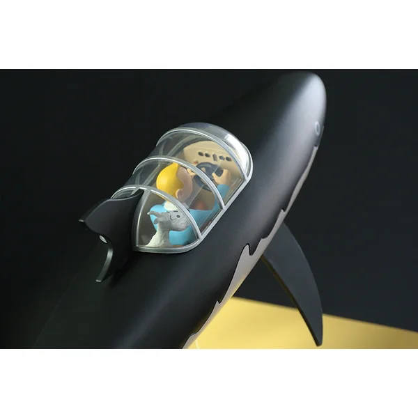 Statuette de collection Tintin le sous-marin requin, Collection "LES ICONES" Tintinimaginatio (46402)