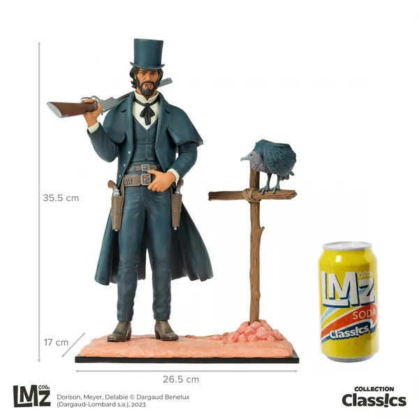 Statuette de collection Undertaker, Jonas Crow et Jed le vautour LMZ Collectibles 2023