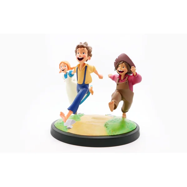 Statuette Tom Sawyer: Tom, Becky & Huck LMZ Collectibles ANIMATED!