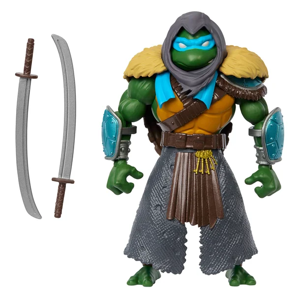 Stealth Armor Leonardo figurine MOTU x TMNT Turtles of Grayskull Mattel 14 cm