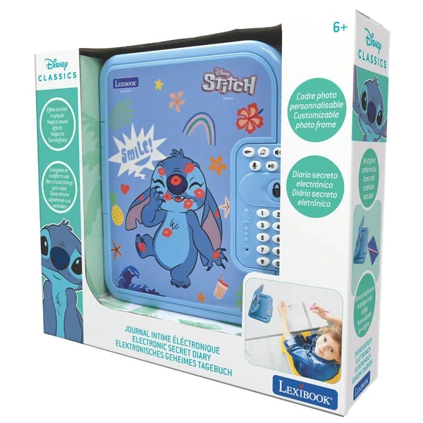 STITCH -JOURNAL INTIME ELECTRONIQUE AVEC COFFRE FORT